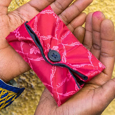 Wrap up neatly and discreetly